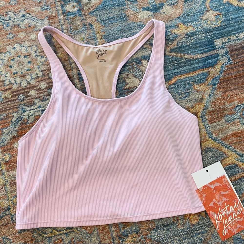 KJ racer back top